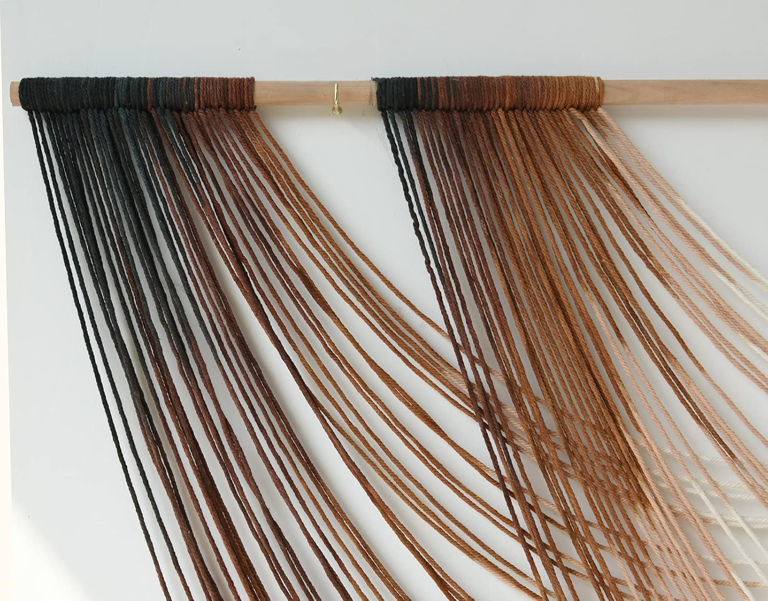 Flber Dip Dye Macrame Wall Hanging 57x35