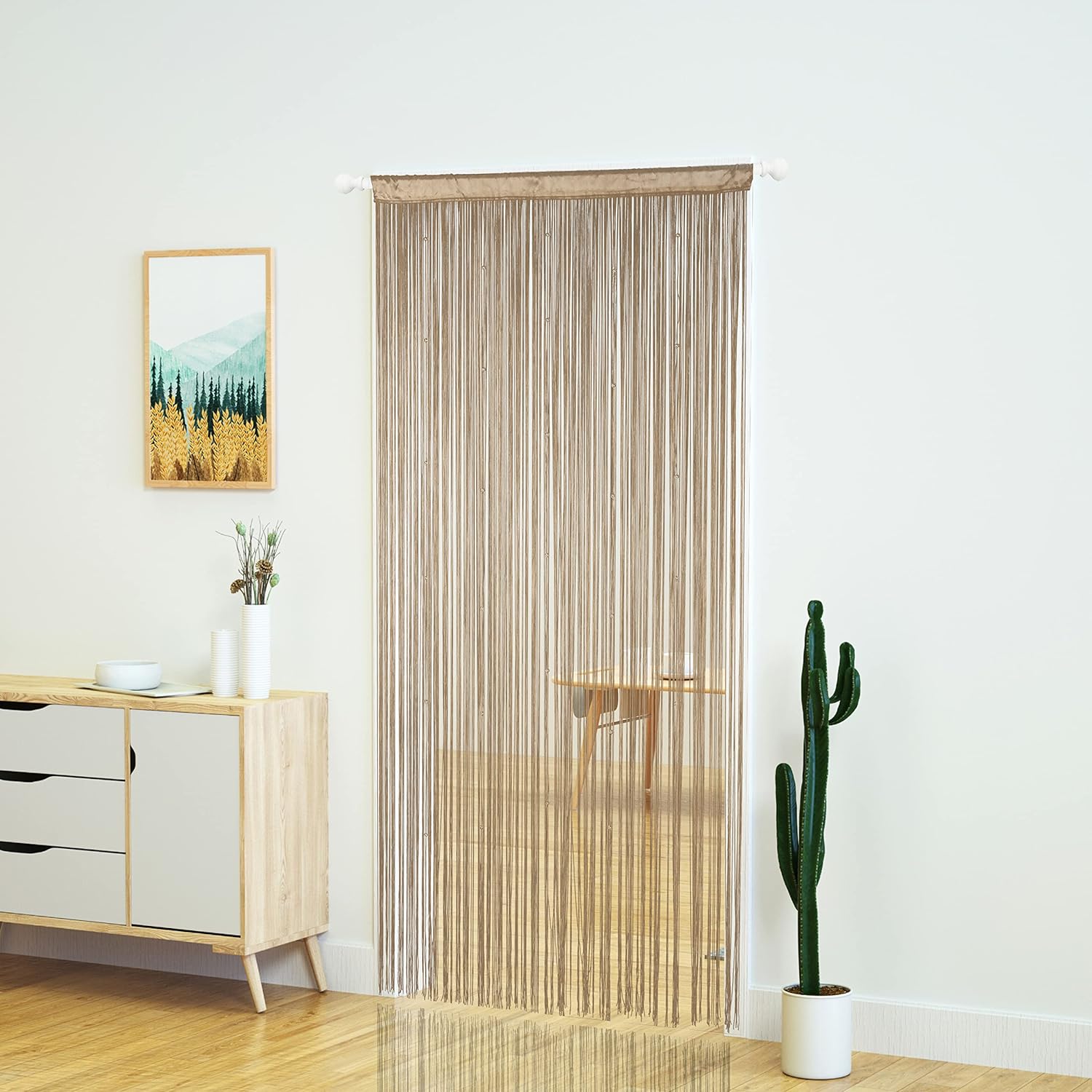 YaoYue Beaded Curtain Door String for Privacy Decor