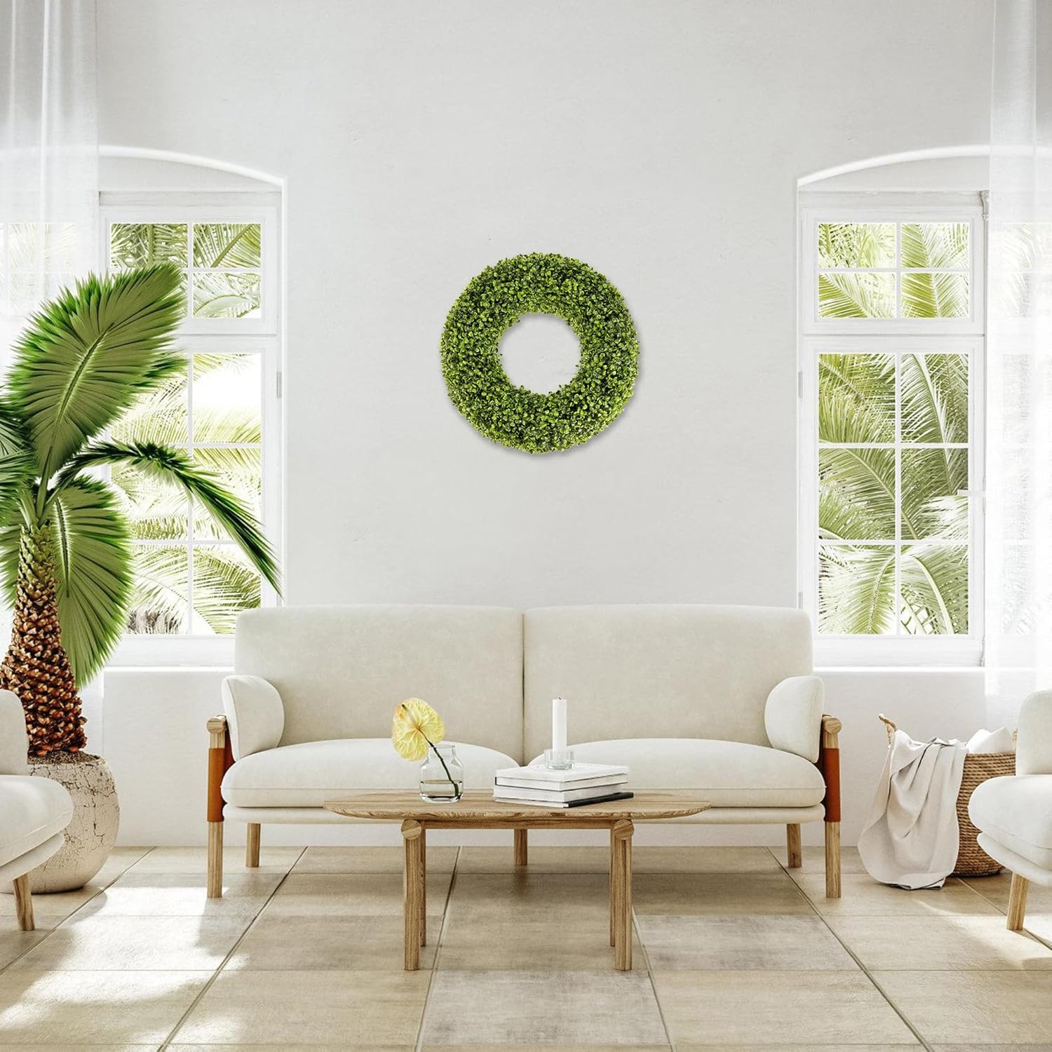 Boxwood Wreath - 20 Inch All Seasons Decor