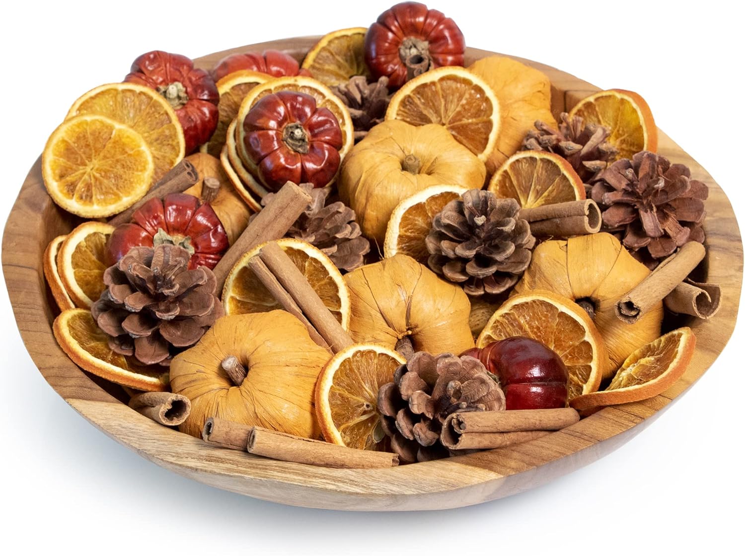 ANDALUCA Pumpkin Spice Potpourri with Mini Pumpkins