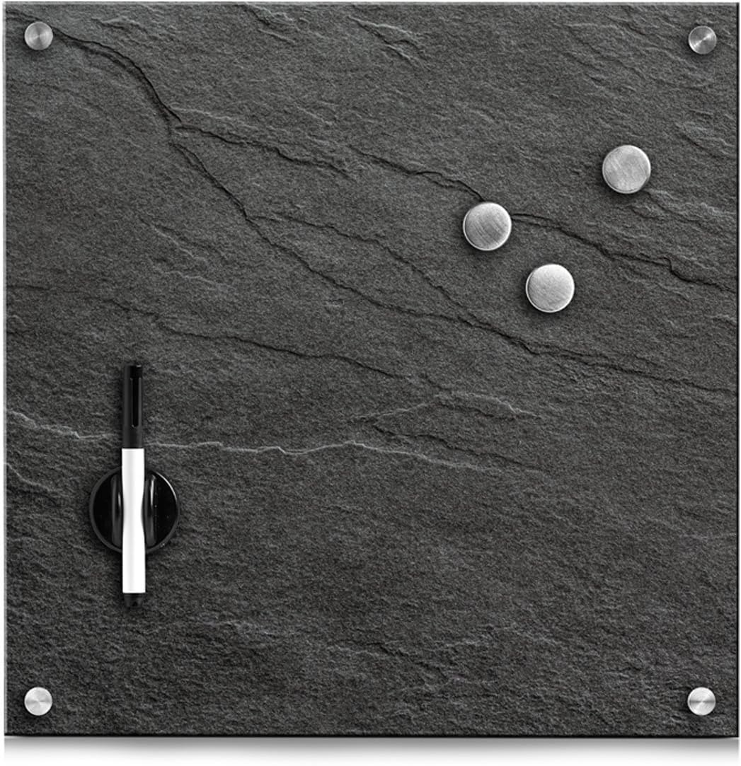 Zeller Memo Board Charcoal 40x40cm