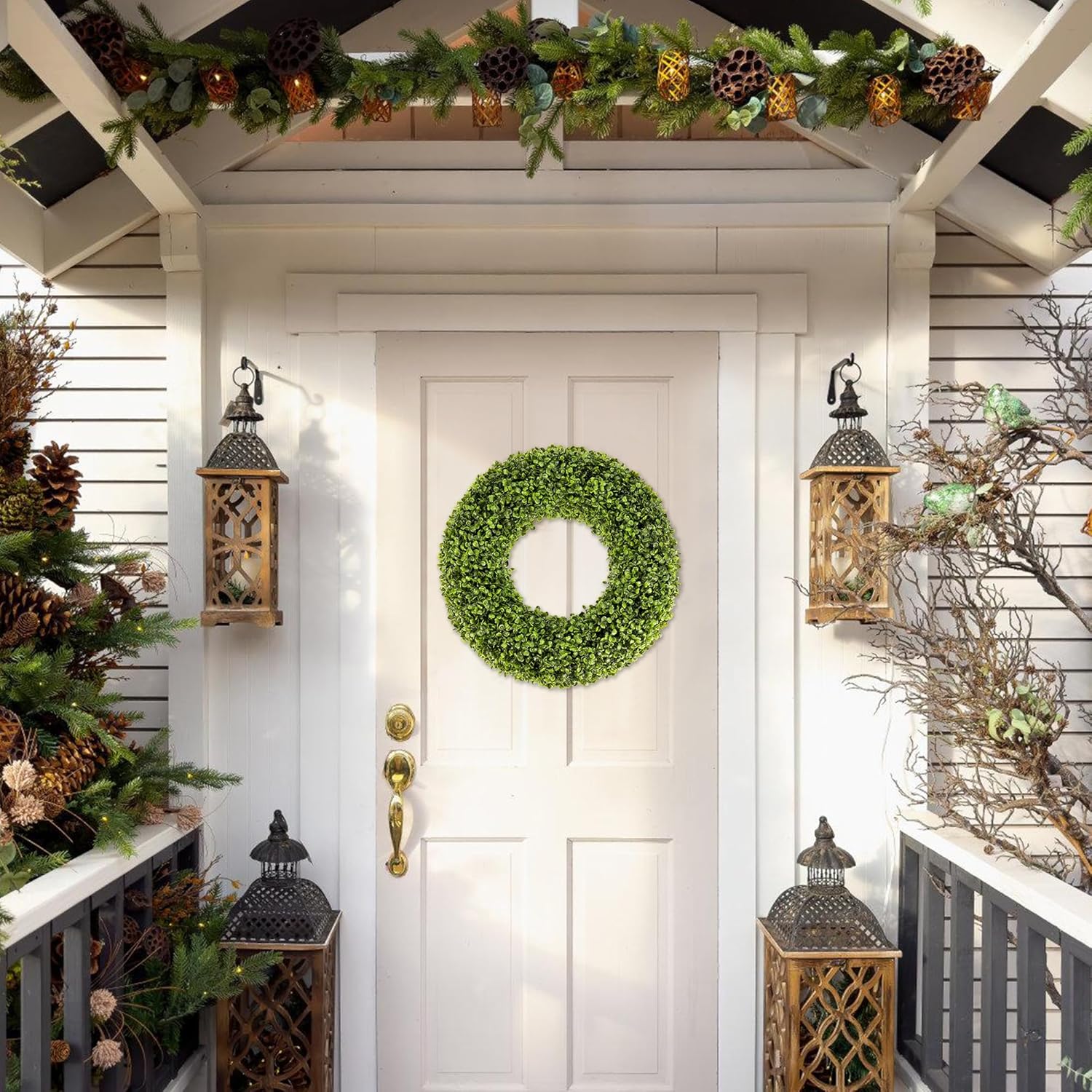 Boxwood Wreath - 20 Inch All Seasons Decor