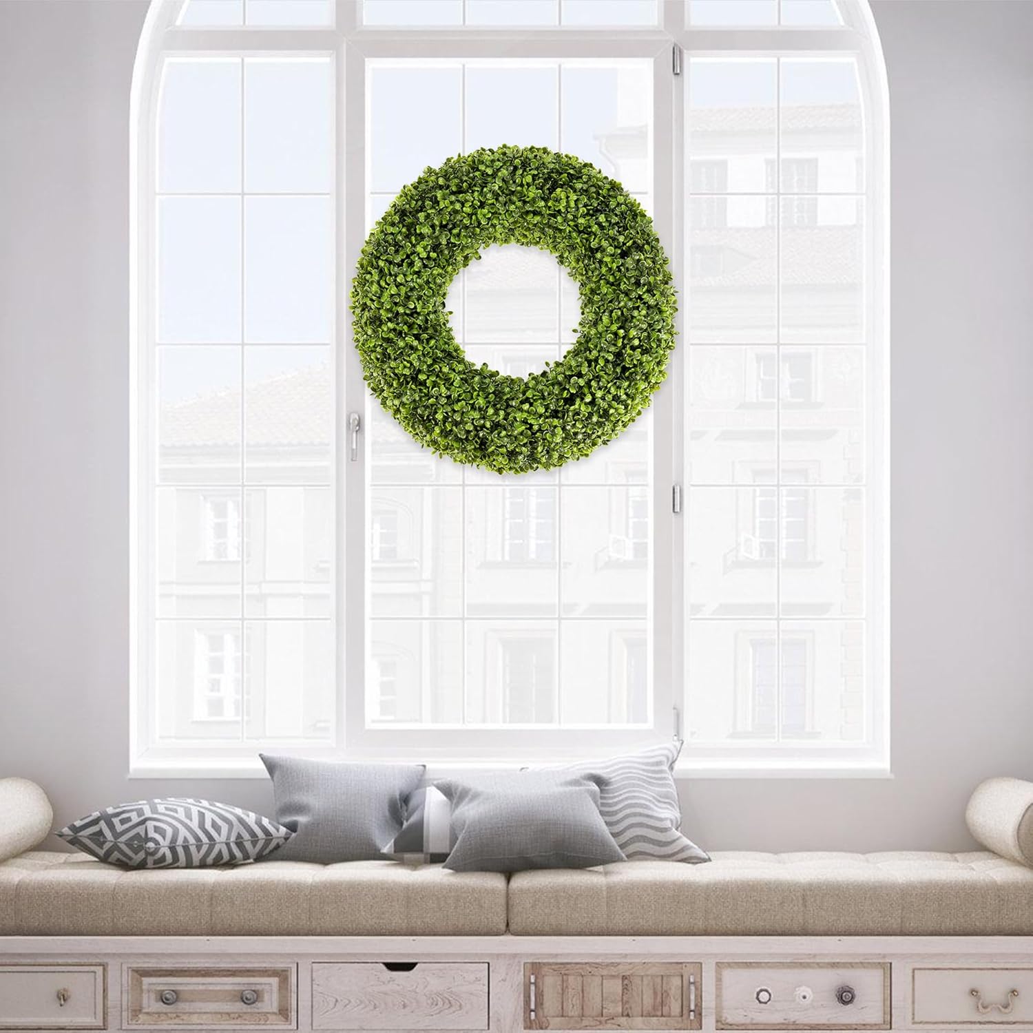 Boxwood Wreath - 20 Inch All Seasons Decor