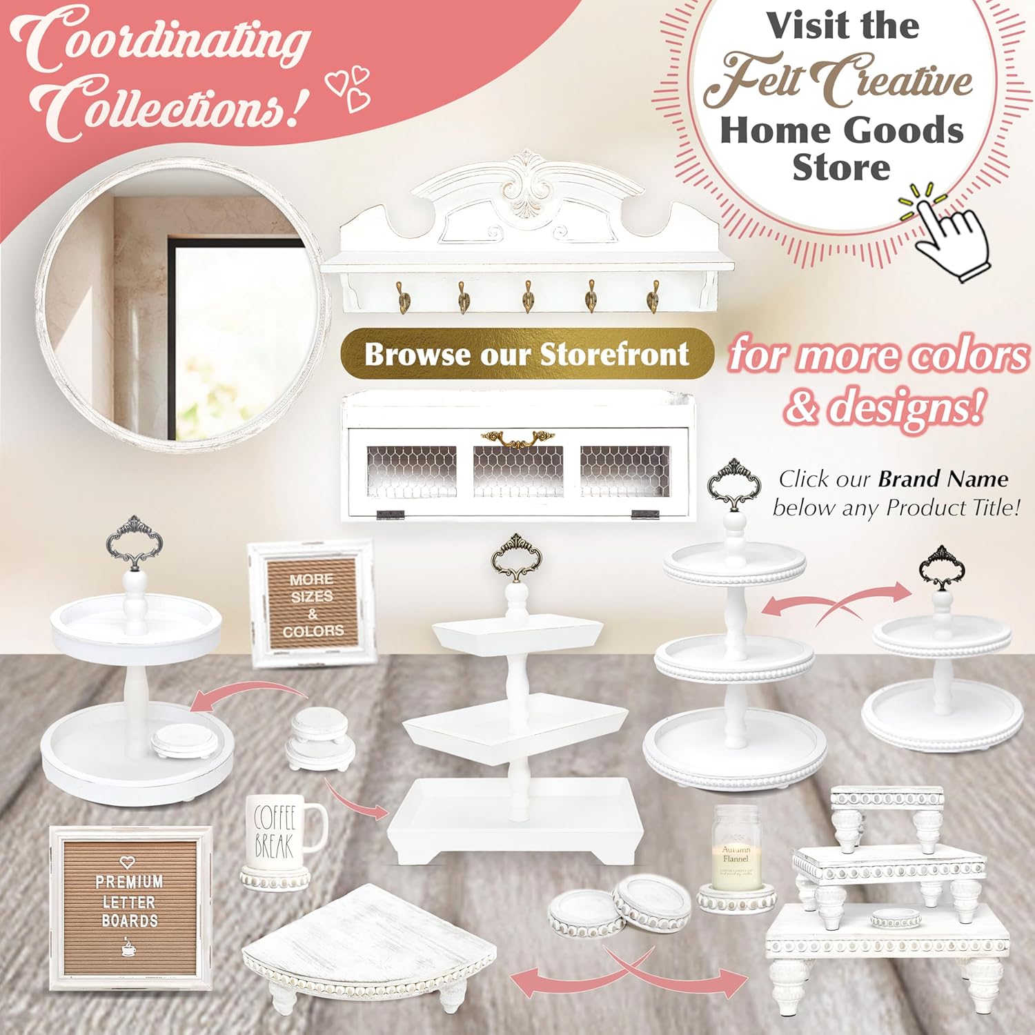 Rustic White Corner Pedestal Stand for Display