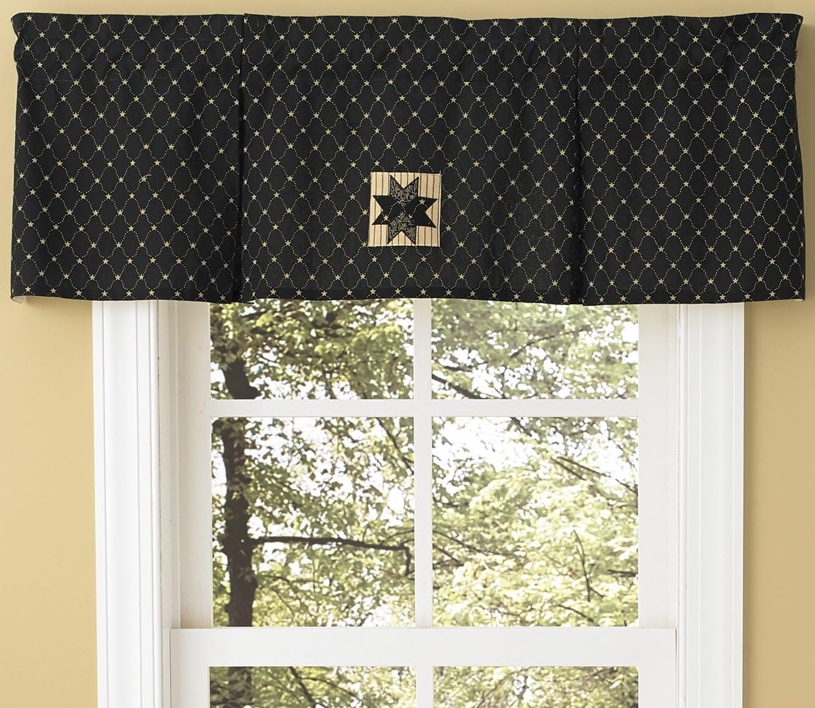 Park Designs Carrington Valance 45x15 Lined Pleated