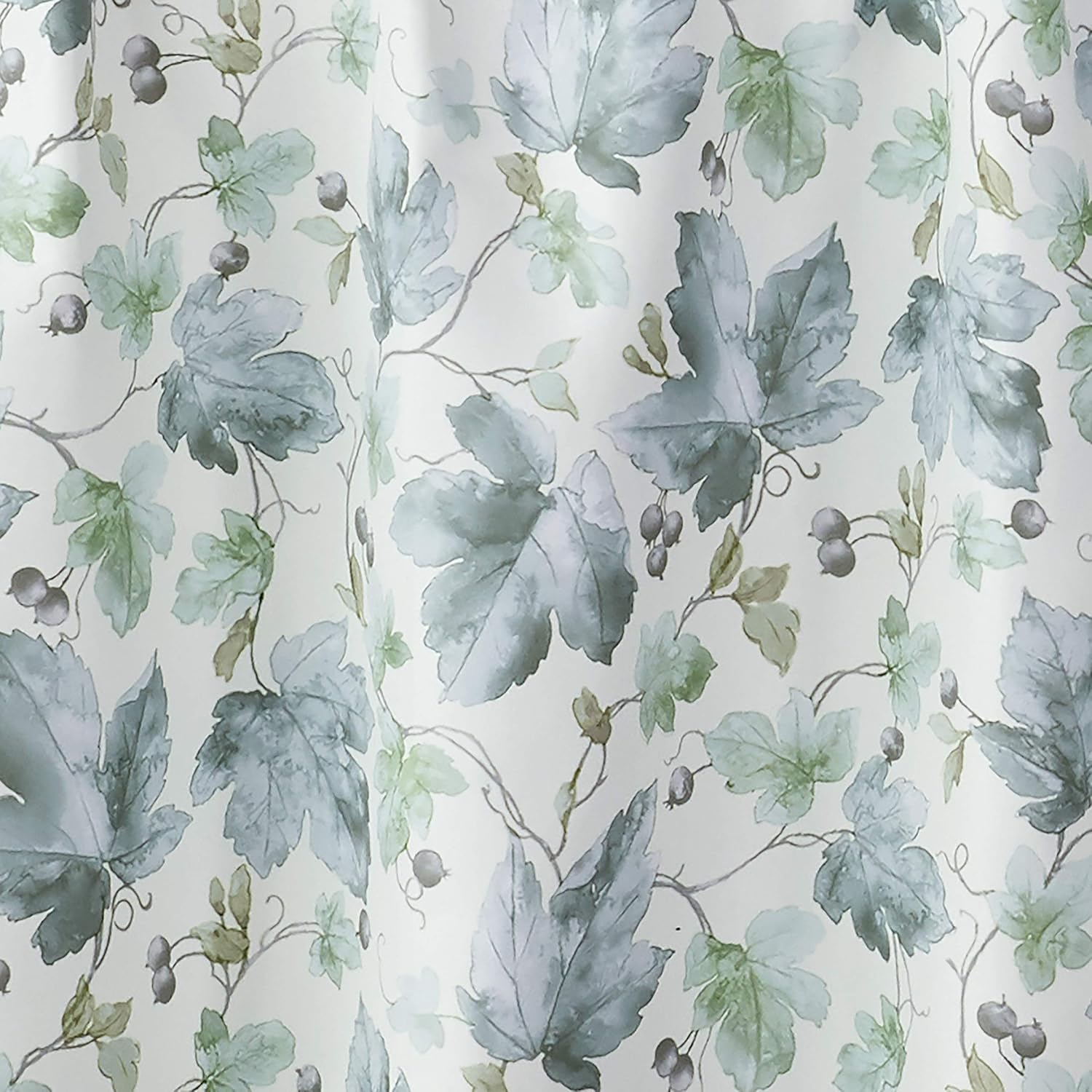 SKL Home Harvest Falling Leaves Valance 58x13 Blue