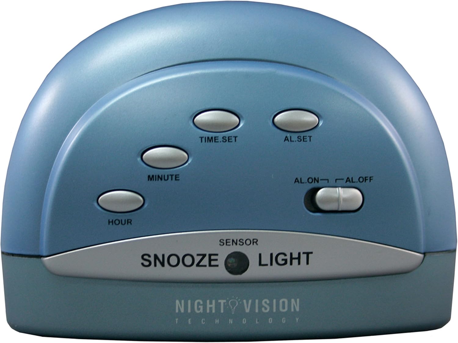 Equity by La Crosse Night Vision Alarm Clock with Super Glow Backlight