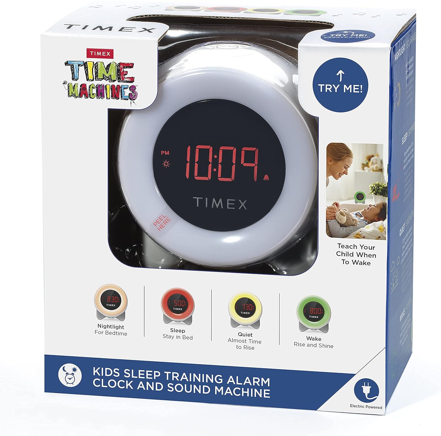 Timex Sleep Training Alarm Clock for Kids