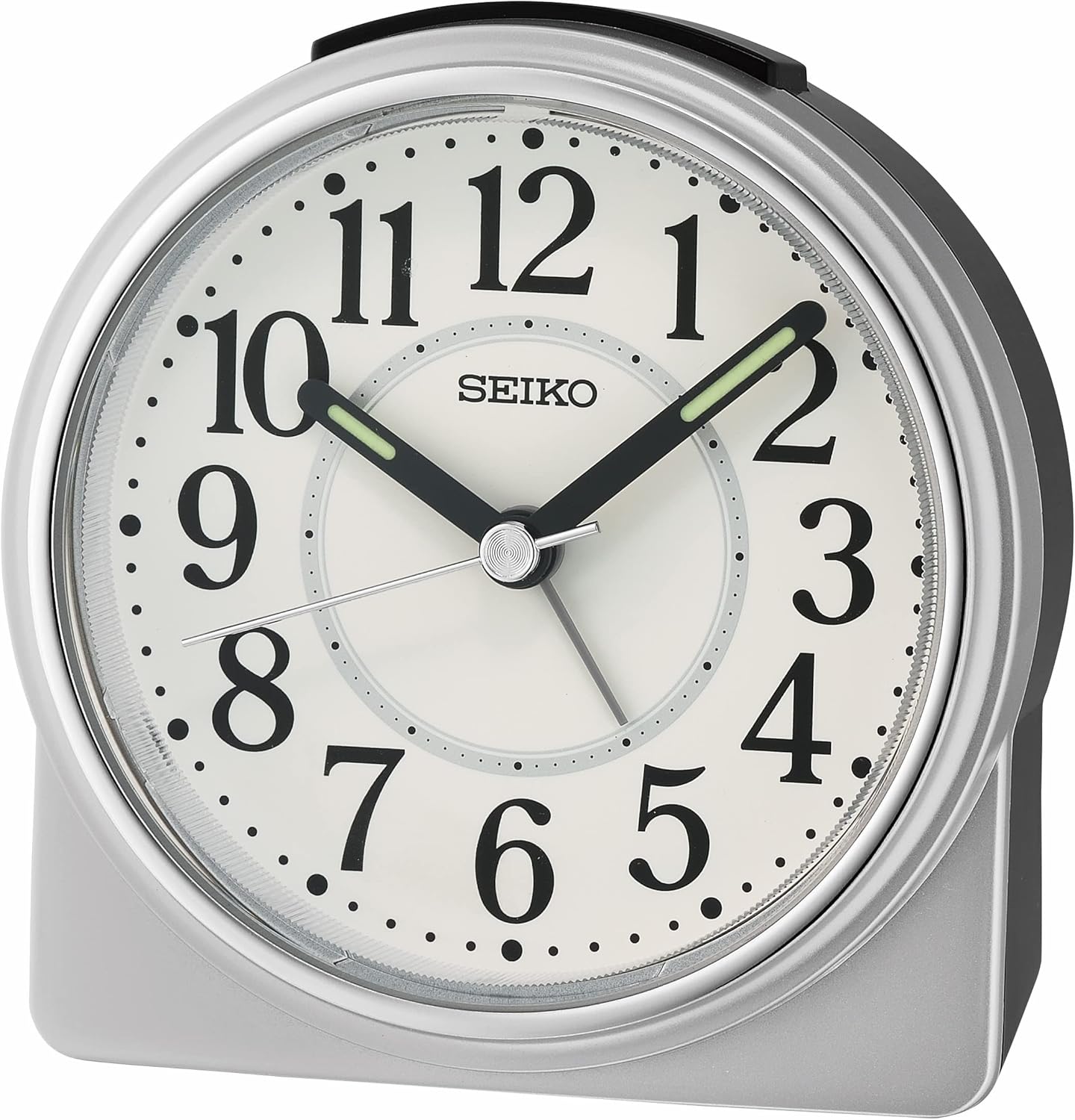 Seiko Marui Alarm Clock Silver