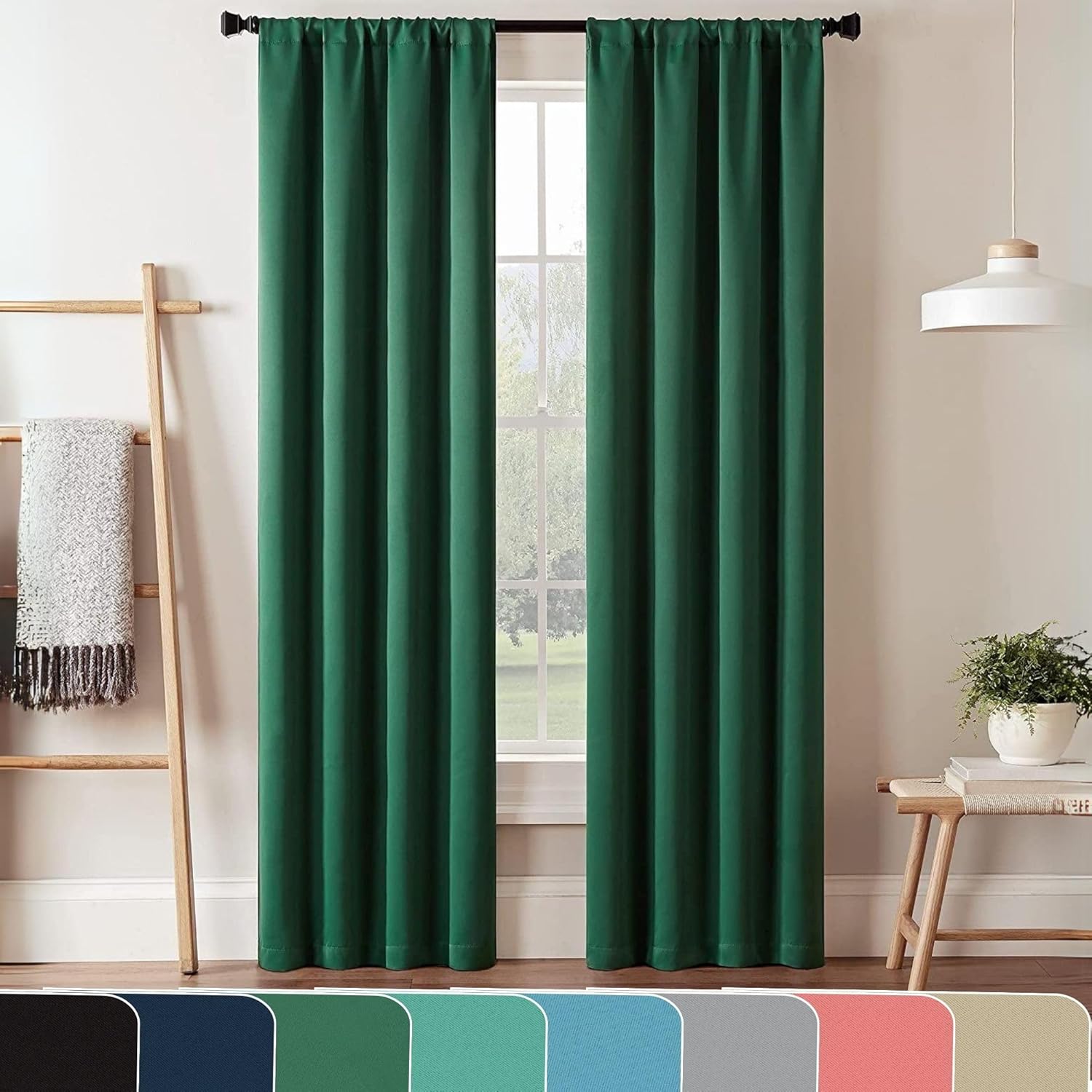 Eclipse Darrell Thermaweave Blackout Curtain Panel 37x84