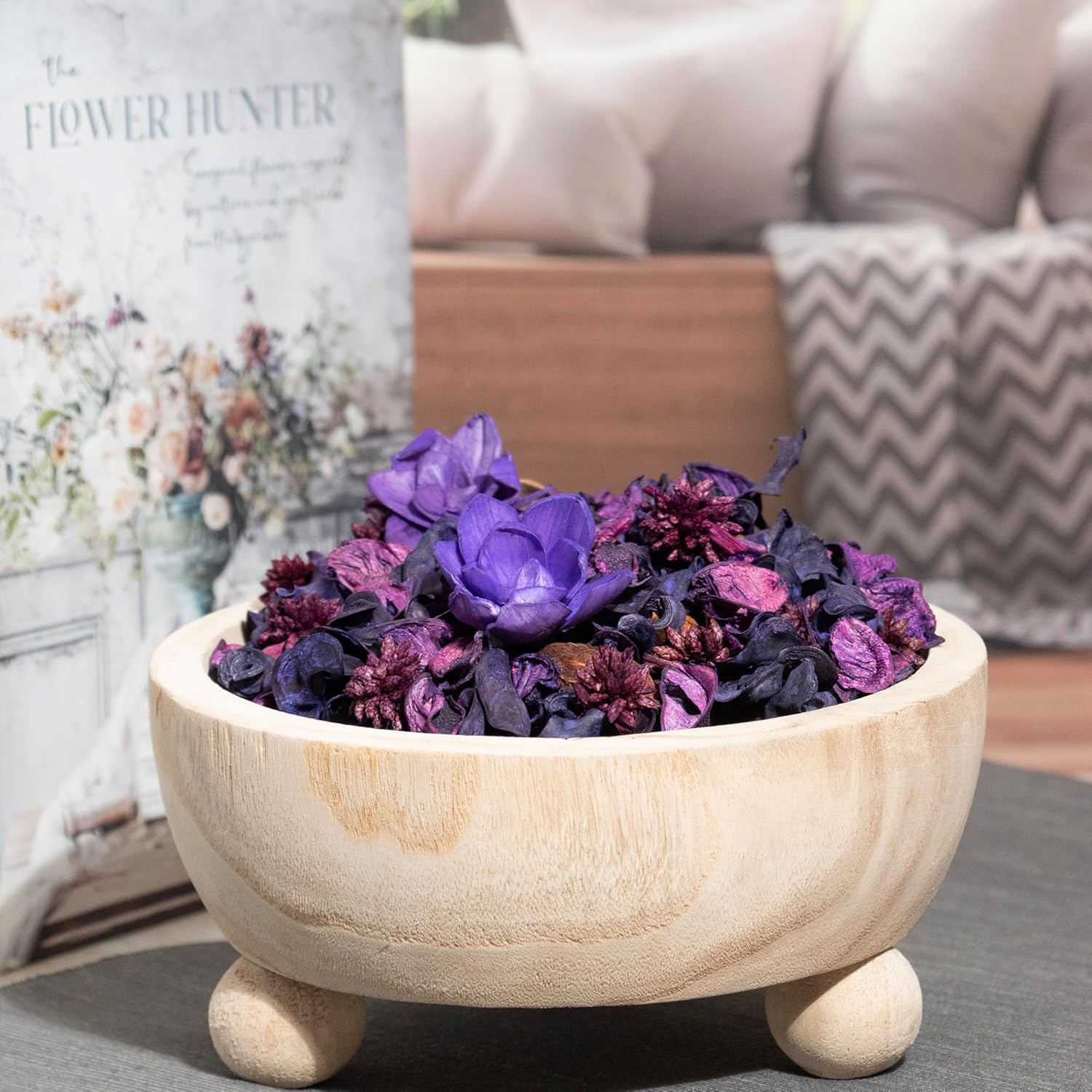 Naturally Fragrance Potpourri Bag Purple