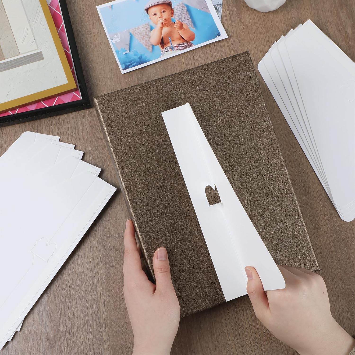 100 PCS 9 Inch Self Stick Cardboard Easel Backs