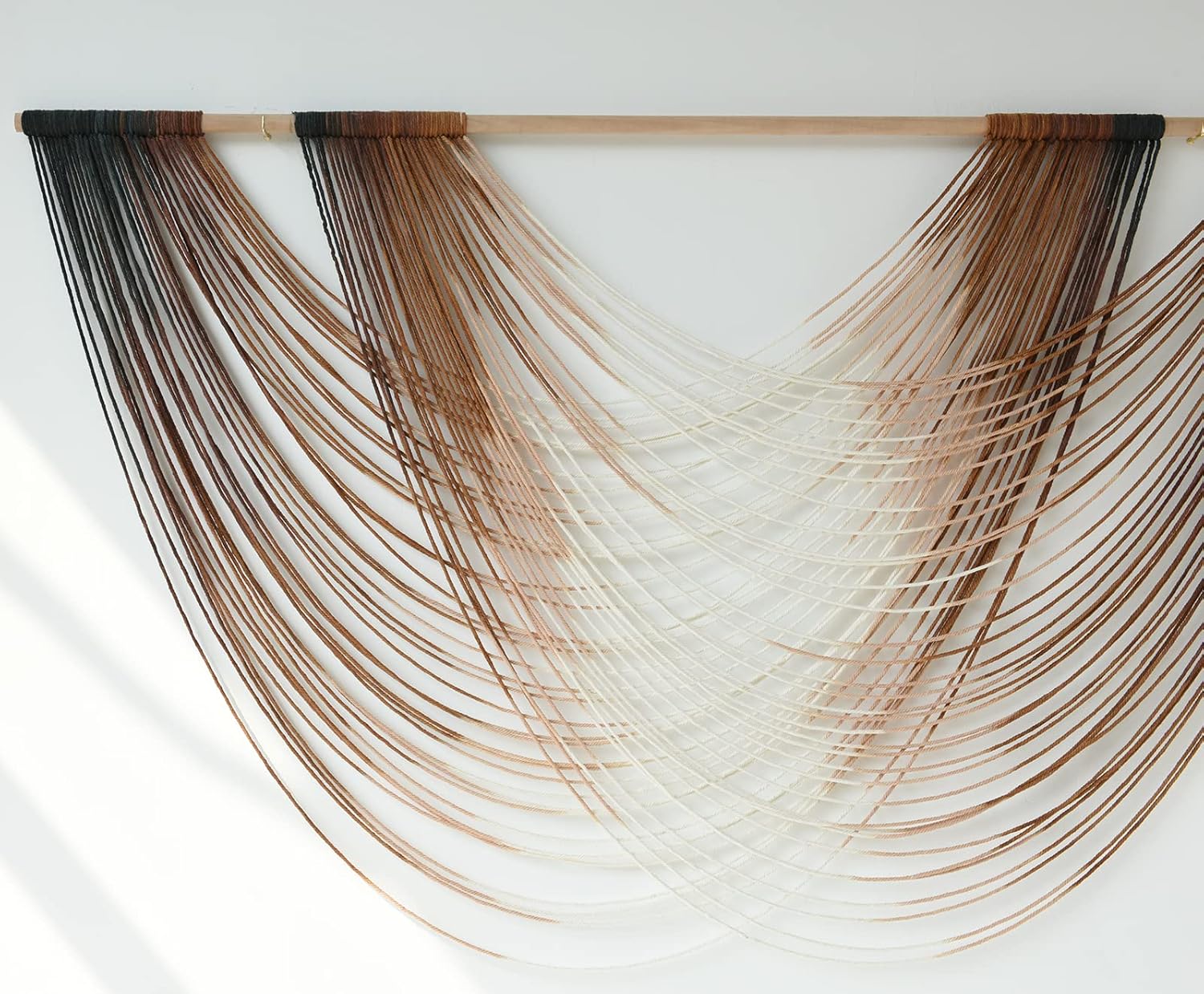 Flber Dip Dye Macrame Wall Hanging 57x35