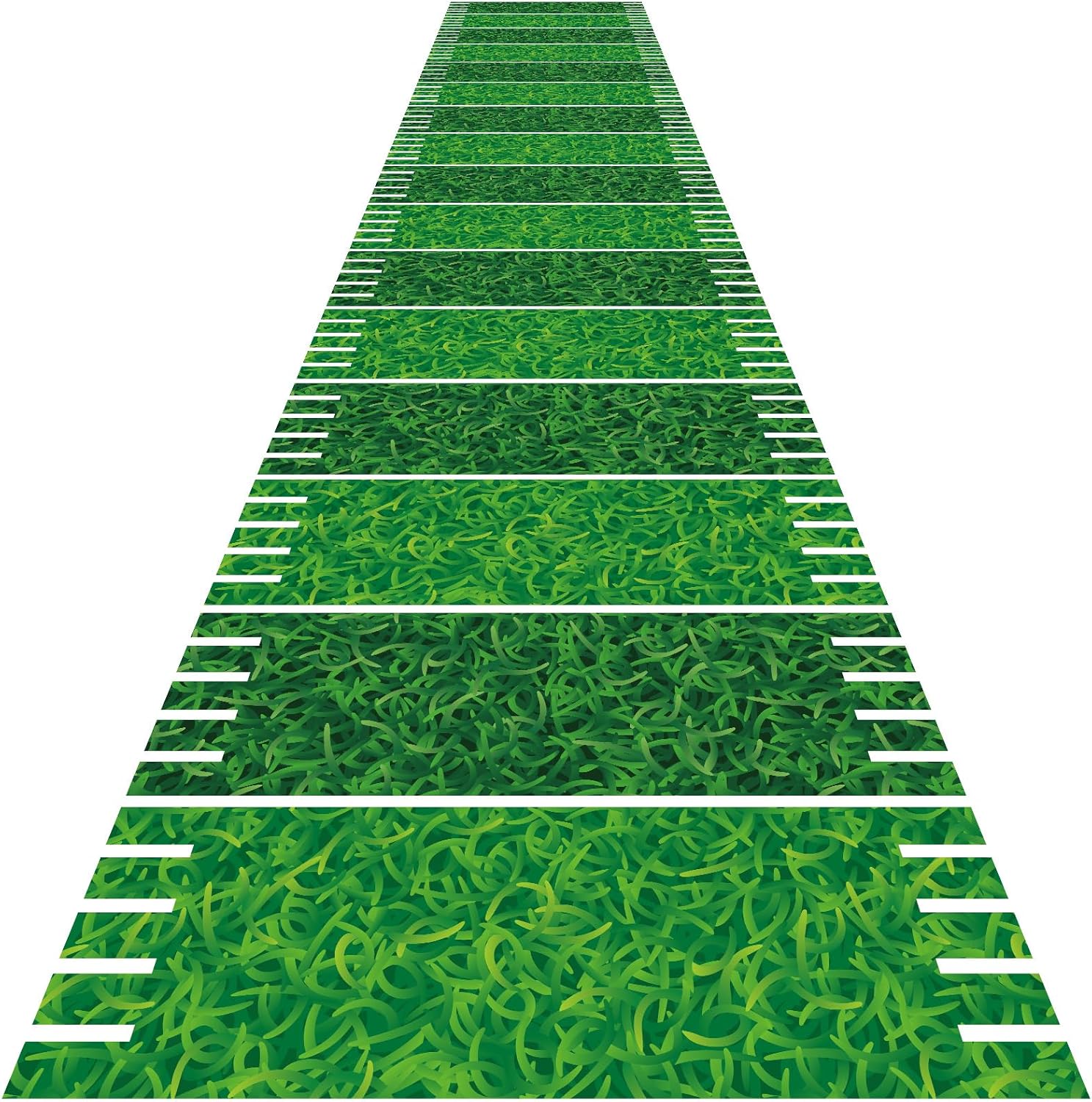 Football Party Field Aisle Runner for Game Day Decor