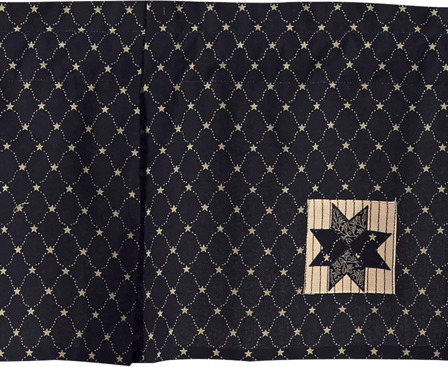 Park Designs Carrington Valance 45x15 Lined Pleated