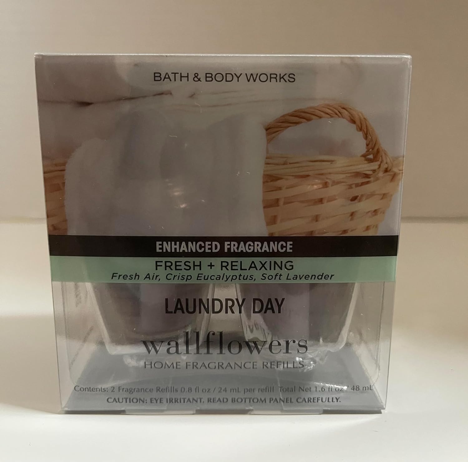 Laundry Day Wallflowers Fragrance Refill 08 Oz 2 Pack