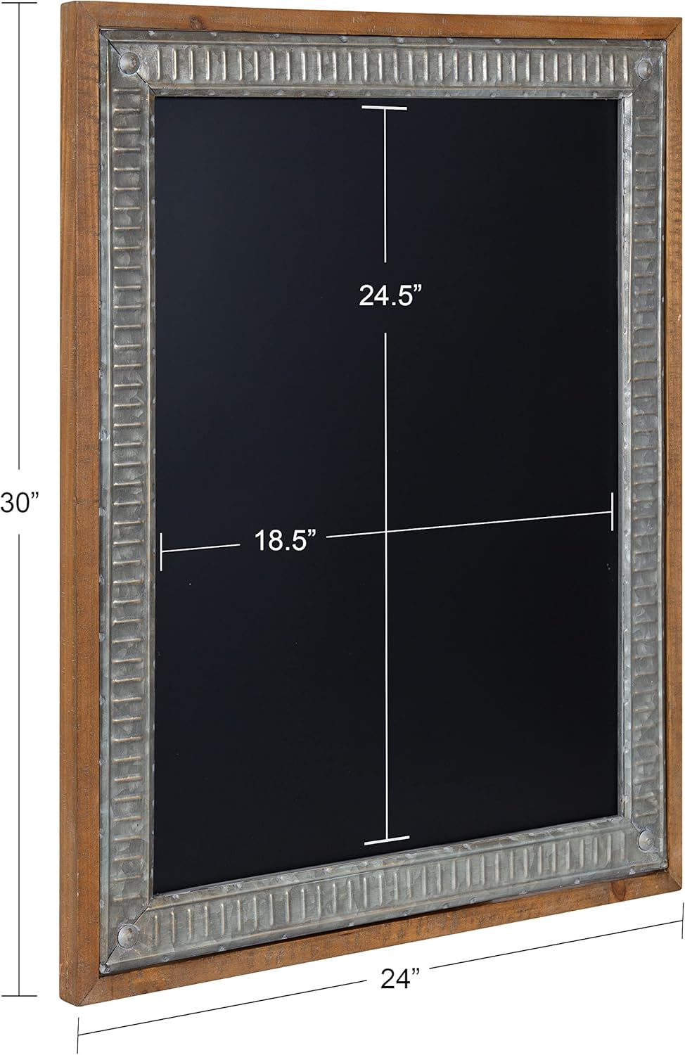 Kate and Laurel Deely Rustic Chalkboard Wall Decor