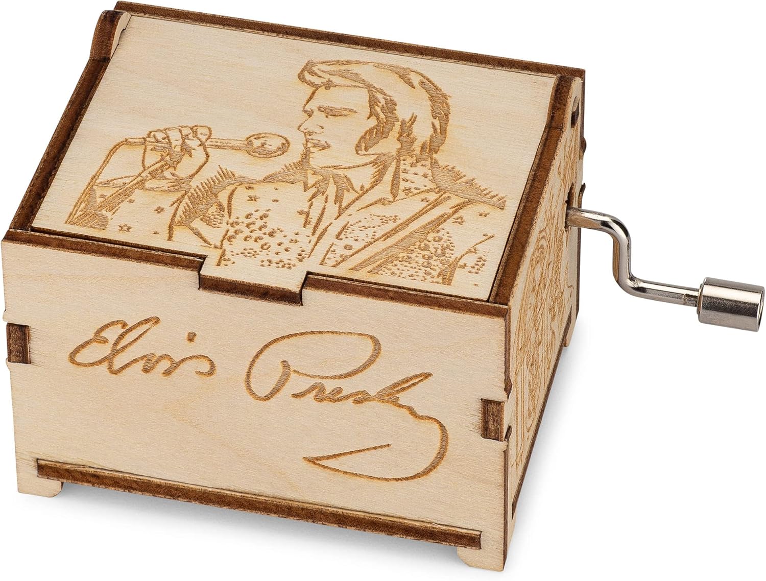 Elvis Presley Mini Music Box with Cant Help Falling In Love