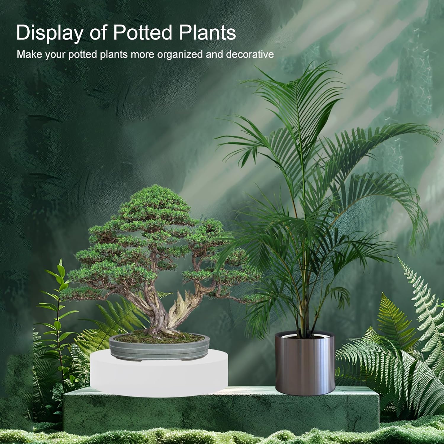 Jueraori 236x59in Round Display Pedestal Stand
