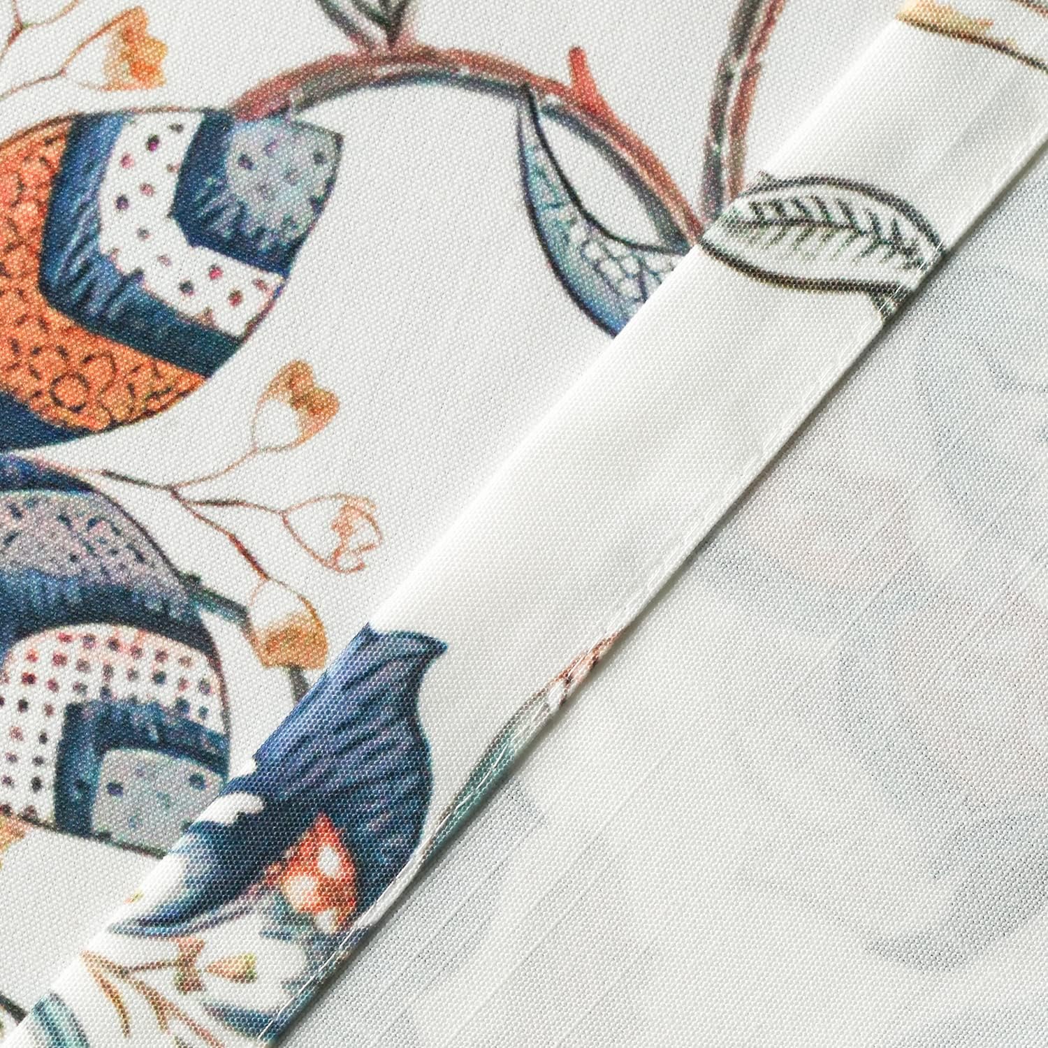 VOGOL Floral Kitchen Valance 52x18 1 Panel