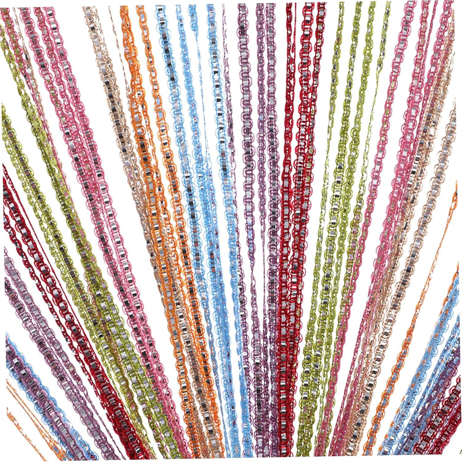 Wedhapy Door Fly Screen Curtain 3937x7874 Inch Tassel Style