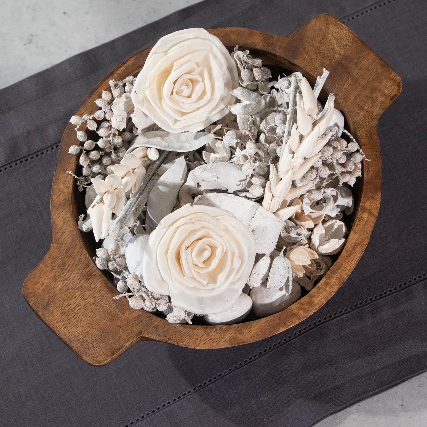 Linen White Fragrance Potpourri Bag Home Decor