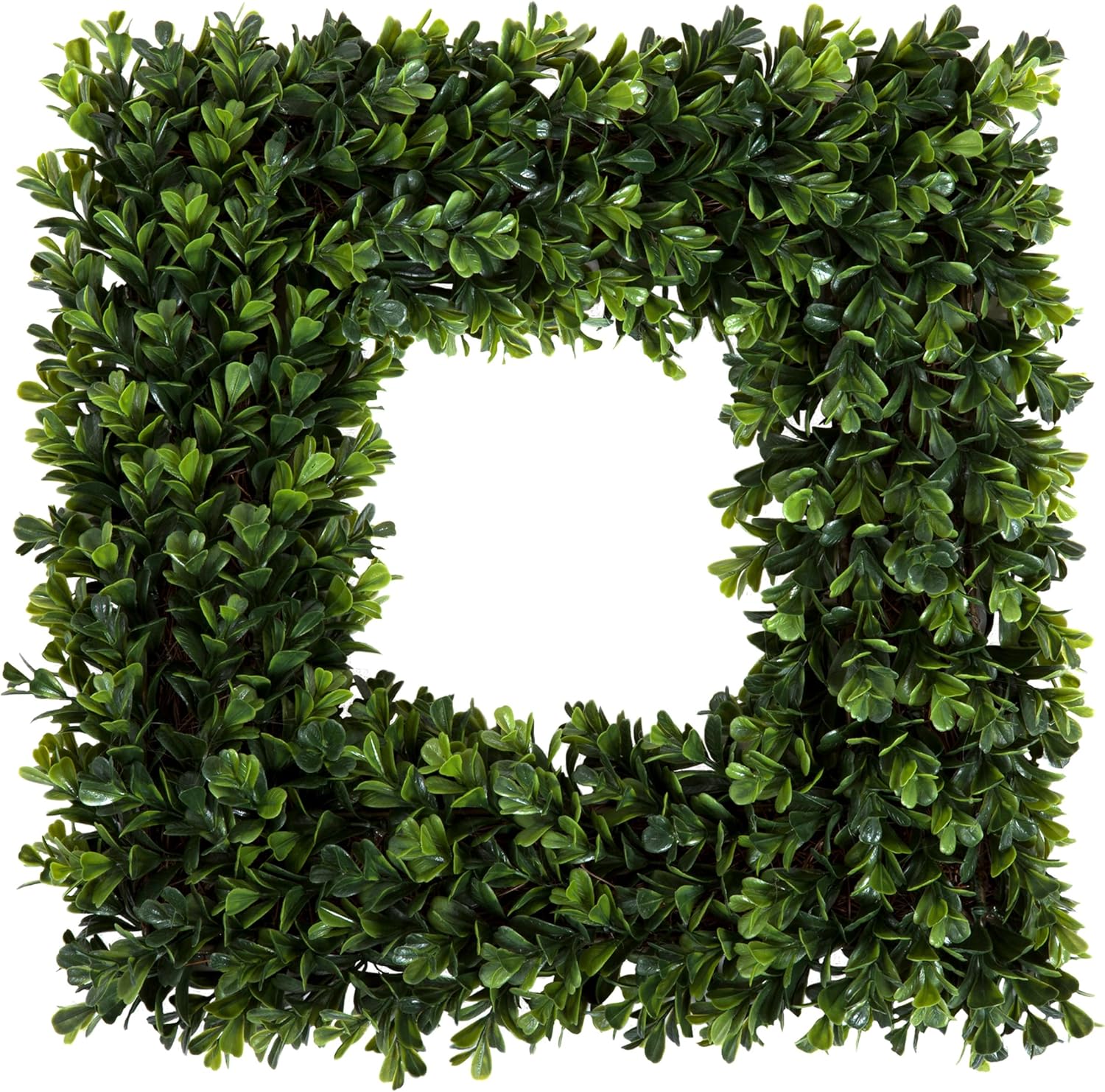 Pure Garden 165-Inch UV Resistant Boxwood Wreath for Front Door