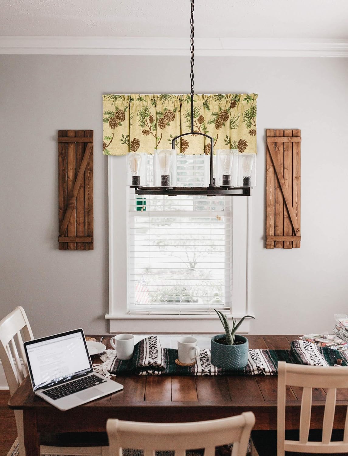 CF Home Woodland Retreat Valance 16x72 Cotton
