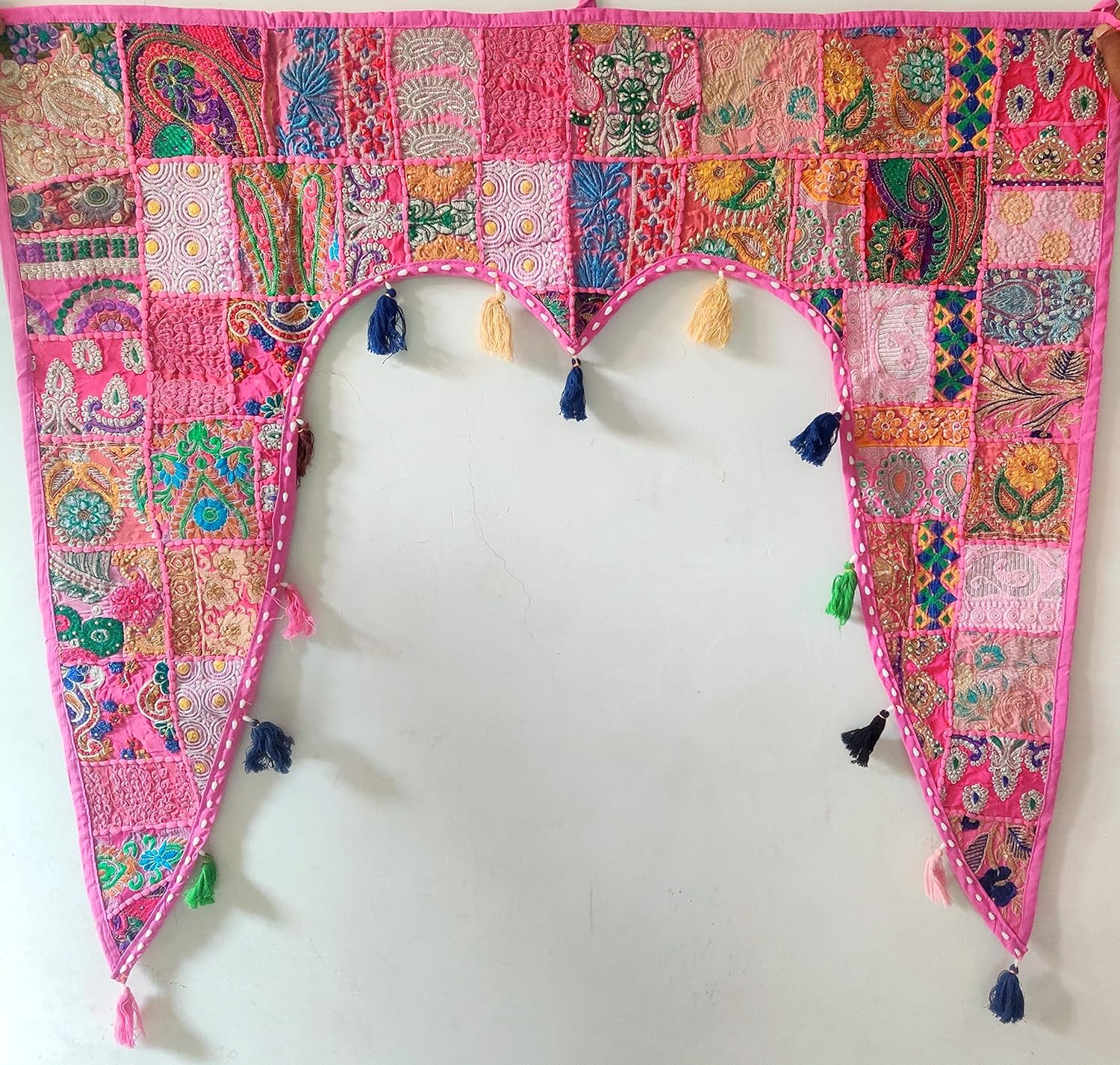 Handmade Boho Vintage Cotton Door Valance