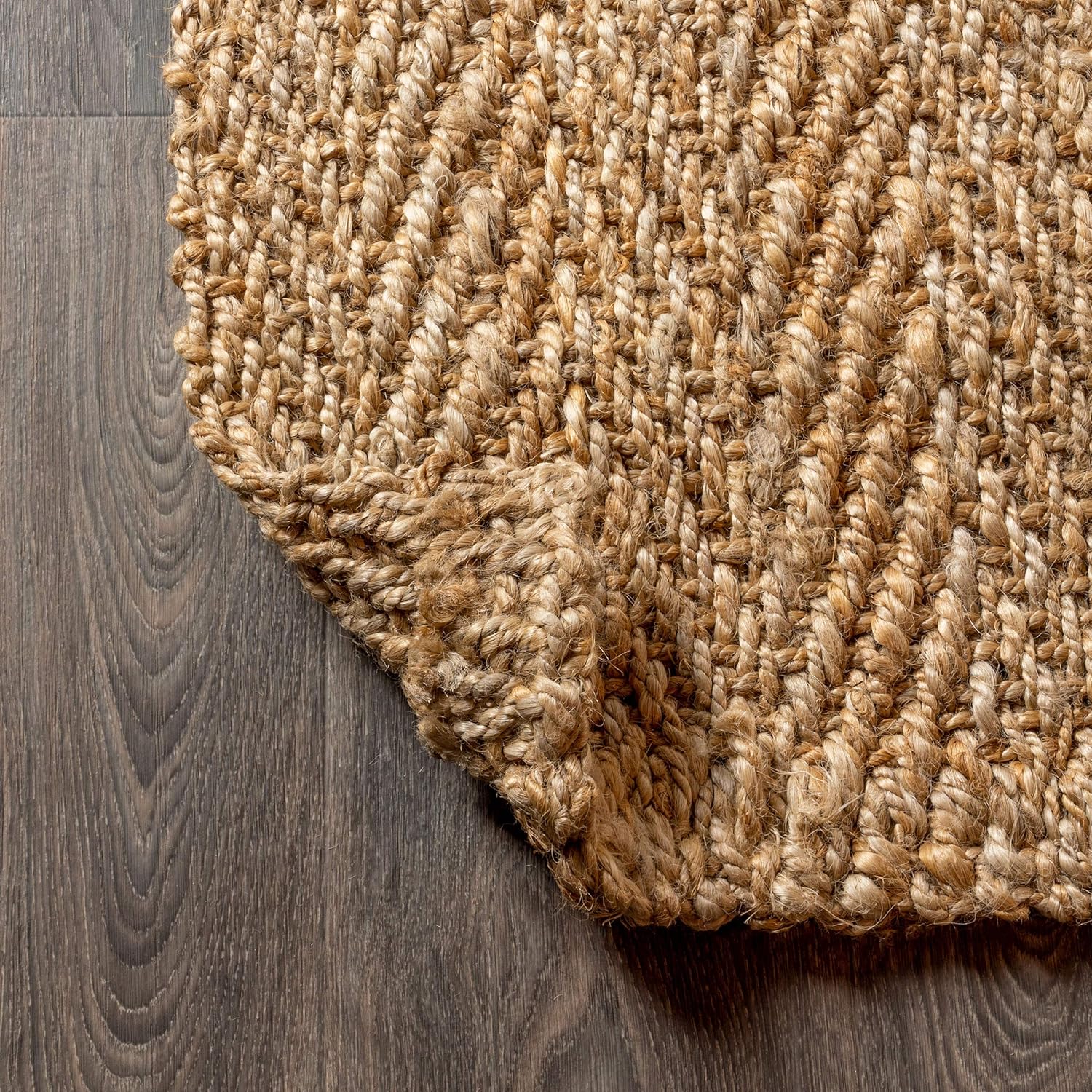JONATHAN Y NFR101A-28 Jute Hand Woven Herringbone Indoor Runner Rug